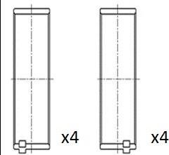 FAI AutoParts BB2053-STD - Klaņa gultnis ps1.lv