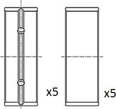 FAI AutoParts BM1045-025 - Kloķvārpstas gultnis ps1.lv