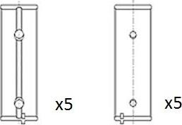 FAI AutoParts BM1042-030 - Kloķvārpstas gultnis ps1.lv