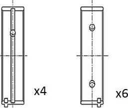 FAI AutoParts BM1054-030 - Kloķvārpstas gultnis ps1.lv