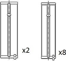 FAI AutoParts BM1005-025 - Kloķvārpstas gultnis ps1.lv