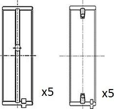 FAI AutoParts BM1002-STD - Kloķvārpstas gultnis ps1.lv