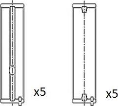 FAI AutoParts BM1034-025 - Kloķvārpstas gultnis ps1.lv