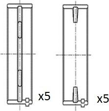 FAI AutoParts BM1026-010 - Kloķvārpstas gultnis ps1.lv