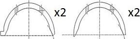 FAI AutoParts BT3012-STD - Distancpaplāksne, Kloķvārpsta ps1.lv