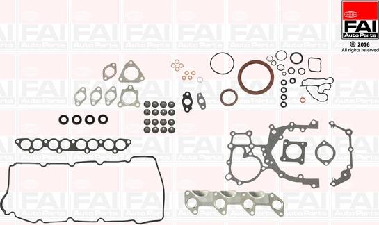 FAI AutoParts FS2172NH - Blīvju komplekts, Dzinējs ps1.lv