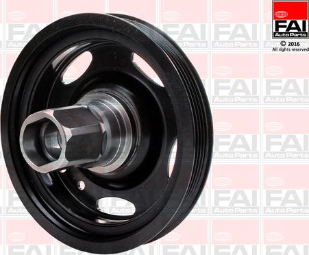 FAI AutoParts FVD1237 - Piedziņas skriemelis, Kloķvārpsta ps1.lv