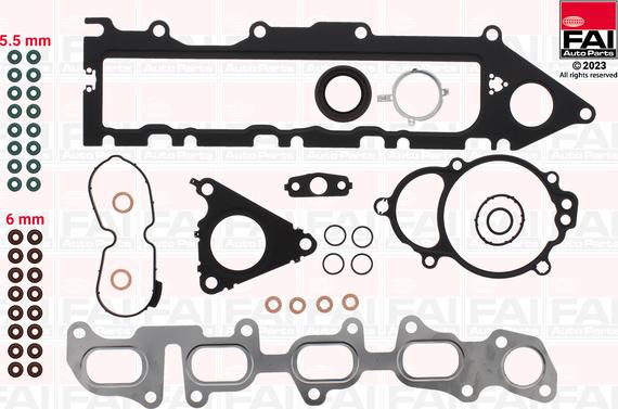 FAI AutoParts HS1718NH - Blīvju komplekts, Motora bloka galva ps1.lv