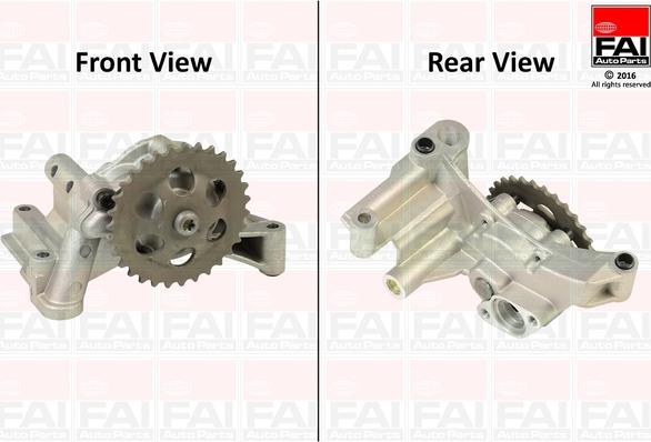 FAI AutoParts OP328 - Eļļas sūknis ps1.lv