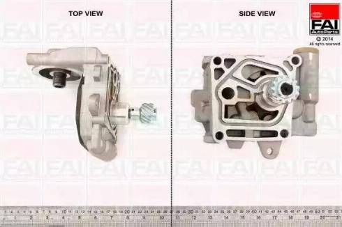 FAI AutoParts OP208 - Eļļas sūknis ps1.lv