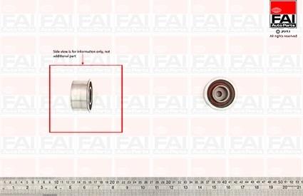 FAI AutoParts T9447 - Parazīt / Vadrullītis, Zobsiksna ps1.lv