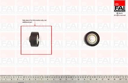 FAI AutoParts T9596 - Parazīt / Vadrullītis, Ķīļrievu siksna ps1.lv