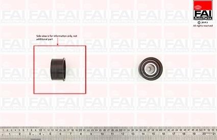 FAI AutoParts T9503 - Parazīt / Vadrullītis, Zobsiksna ps1.lv