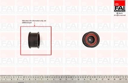 FAI AutoParts T9521 - Parazīt / Vadrullītis, Zobsiksna ps1.lv