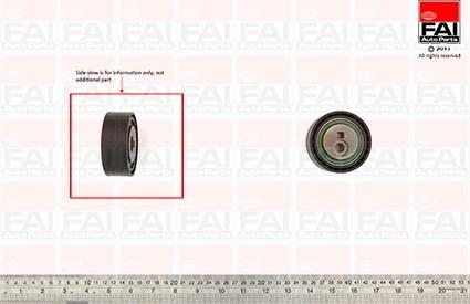 FAI AutoParts T9604 - Parazīt / Vadrullītis, Ķīļrievu siksna ps1.lv