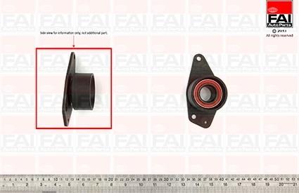 FAI AutoParts T9396 - Parazīt / Vadrullītis, Zobsiksna ps1.lv