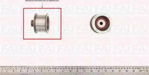 FAI AutoParts T9336 - Parazīt / Vadrullītis, Zobsiksna ps1.lv