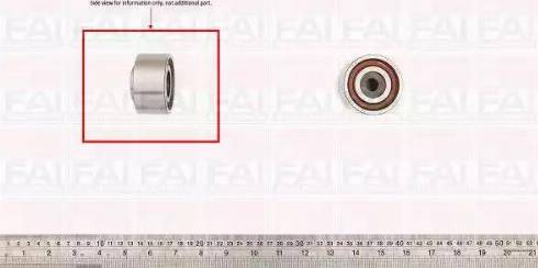 FAI AutoParts T9337 - Parazīt / Vadrullītis, Zobsiksna ps1.lv