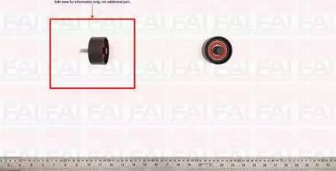 FAI AutoParts T9246 - Parazīt / Vadrullītis, Zobsiksna ps1.lv