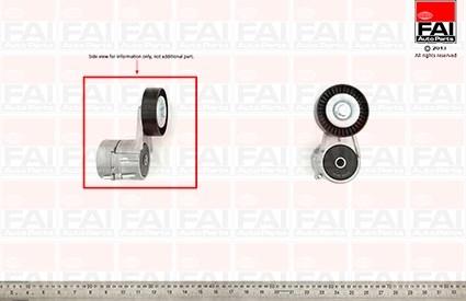 FAI AutoParts T1008 - Spriegotājsvira, Ķīļsiksna ps1.lv