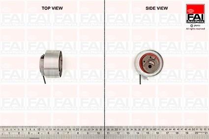 FAI AutoParts T1019 - Spriegotājrullītis, Gāzu sadales mehānisma piedziņas siksna ps1.lv