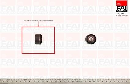 FAI AutoParts T1017 - Parazīt / Vadrullītis, Ķīļrievu siksna ps1.lv