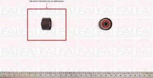 FAI AutoParts T3011 - Parazīt / Vadrullītis, Zobsiksna ps1.lv