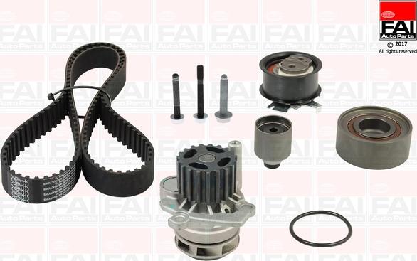 FAI AutoParts TBK455-6335 - Ūdenssūknis + Zobsiksnas komplekts ps1.lv