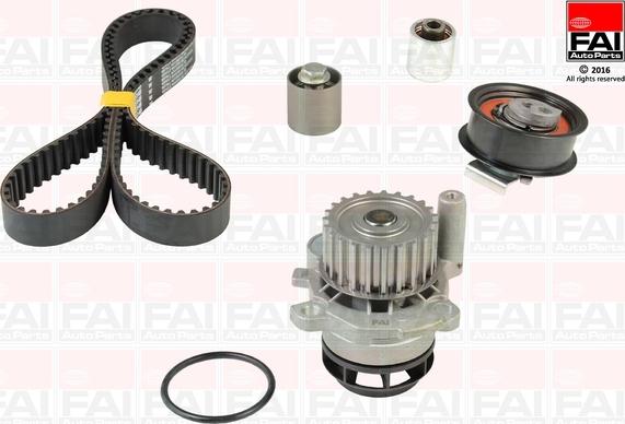 FAI AutoParts TBK457-6445 - Ūdenssūknis + Zobsiksnas komplekts ps1.lv