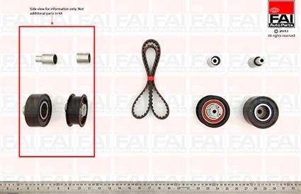 FAI AutoParts TBK416 - Zobsiksnas komplekts ps1.lv