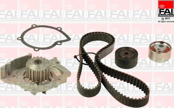 FAI AutoParts TBK480-6310 - Ūdenssūknis + Zobsiksnas komplekts ps1.lv