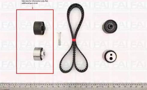 FAI AutoParts TBK48 - Zobsiksnas komplekts ps1.lv