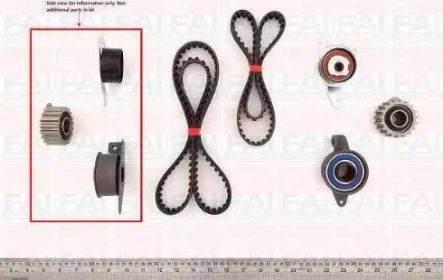 FAI AutoParts TBK62 - Zobsiksnas komplekts ps1.lv