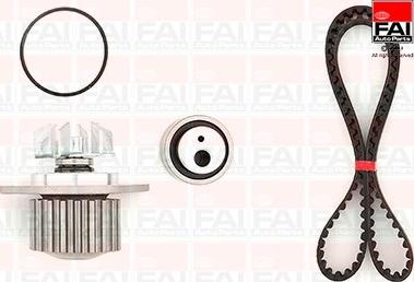 FAI AutoParts TBK09-2492 - Ūdenssūknis + Zobsiksnas komplekts ps1.lv