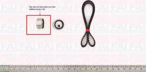 FAI AutoParts TBK07 - Zobsiksnas komplekts ps1.lv