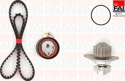 FAI AutoParts TBK144-6344 - Ūdenssūknis + Zobsiksnas komplekts ps1.lv