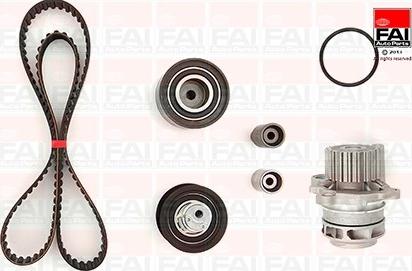 FAI AutoParts TBK146-6129 - Ūdenssūknis + Zobsiksnas komplekts ps1.lv