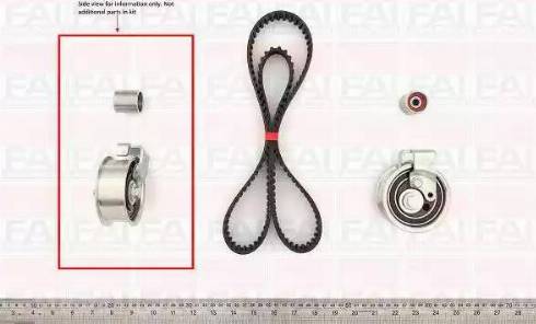 FAI AutoParts TBK166 - Zobsiksnas komplekts ps1.lv