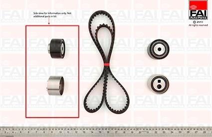 FAI AutoParts TBK110 - Zobsiksnas komplekts ps1.lv