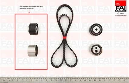 FAI AutoParts TBK111 - Zobsiksnas komplekts ps1.lv