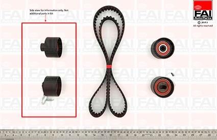 FAI AutoParts TBK130 - Zobsiksnas komplekts ps1.lv