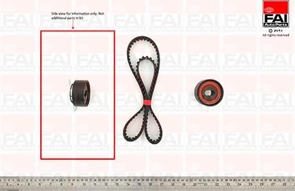 FAI AutoParts TBK137 - Zobsiksnas komplekts ps1.lv