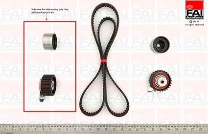 FAI AutoParts TBK179 - Zobsiksnas komplekts ps1.lv