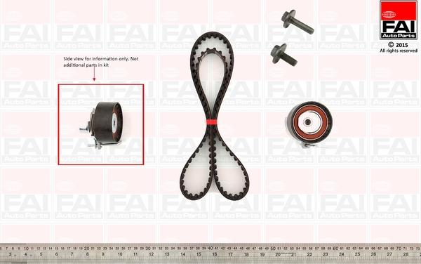 FAI AutoParts TBK177 - Zobsiksnas komplekts ps1.lv