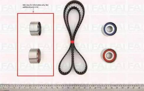 FAI AutoParts TBK84 - Zobsiksnas komplekts ps1.lv