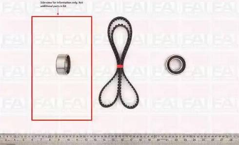 FAI AutoParts TBK79 - Zobsiksnas komplekts ps1.lv