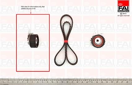 FAI AutoParts TBK75 - Zobsiksnas komplekts ps1.lv