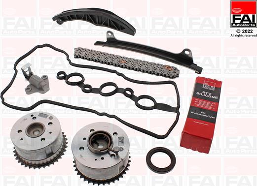 FAI AutoParts TCK407VVT - Sadales vārpstas piedziņas ķēdes komplekts ps1.lv