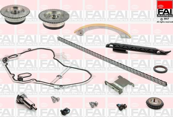 FAI AutoParts TCK120VVT - Sadales vārpstas piedziņas ķēdes komplekts ps1.lv