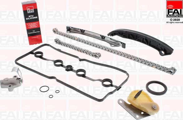 FAI AutoParts TCK250-12 - Sadales vārpstas piedziņas ķēdes komplekts ps1.lv